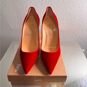 Christian Louboutin Velvet Pump